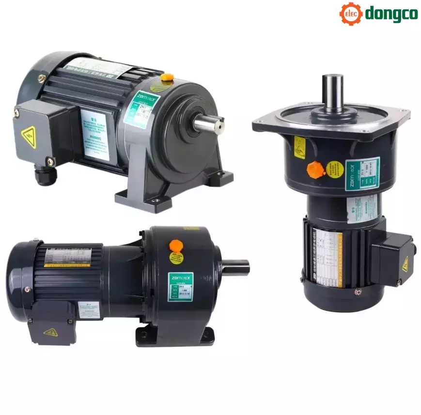 Động cơ giảm tốc 1 pha trục tải Φ32mm