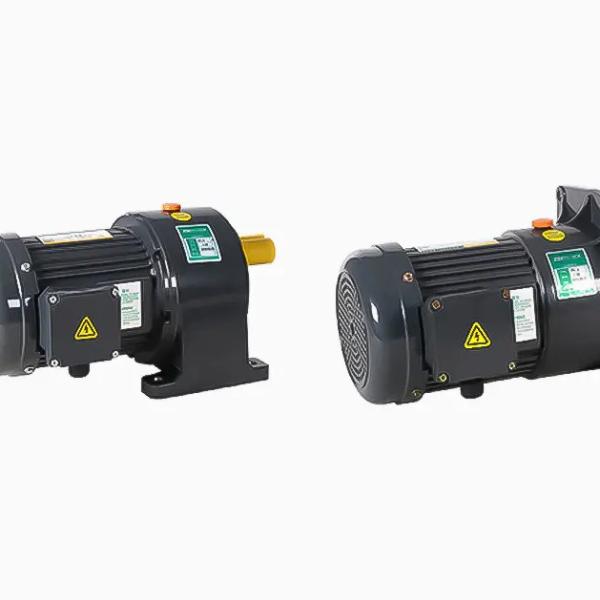 Động cơ giảm tốc 3 pha 100W~750W với Hộp số trục 22mm Type B