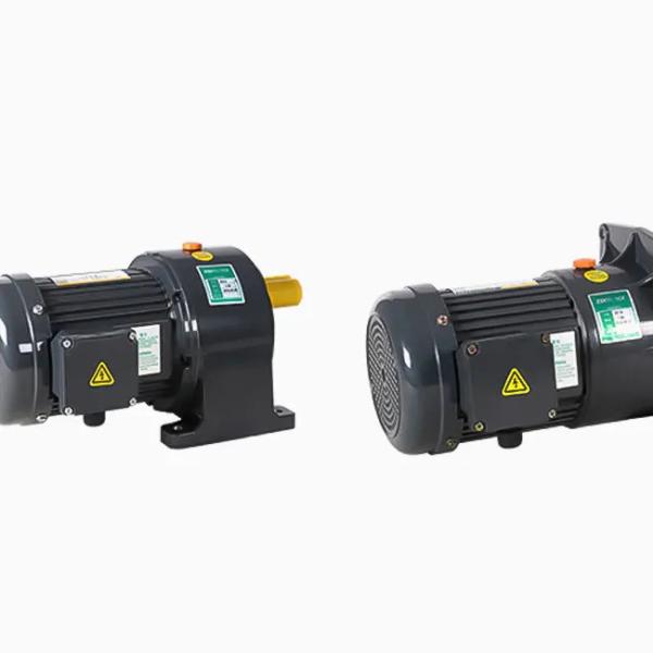 Động cơ giảm tốc 3 pha 200W (1/4HP) đến 1500W (2HP) với Hộp số trục 32mm